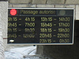 Sa&ocirc;ne en crue &agrave; Lyon - Alternat